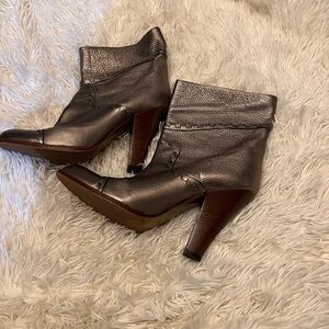 Marc Jacobs Leather Cooper Slip on Boots